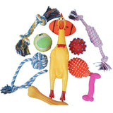 Hundespielzeug Set 10-teilig – Kauspielzeug für Hunde Bild 7