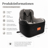 Hunde-Autositz waschbar – abnehmbares Autobett für Hunde Bild 8