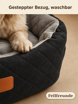 Hunde-Autositz waschbar – abnehmbares Autobett für Hunde Bild 4