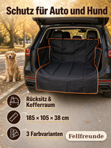 Kofferraumschutz für Hunde – Automatte für Rücksitz & Kofferraum Bild 1