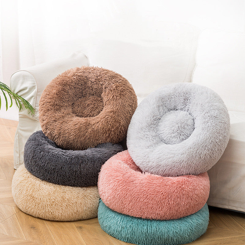 Plüsch-Hundebett Winter 60 cm (7)