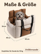 Hunde-Autositz Reisebett – Hundebett fürs Auto Bild 6