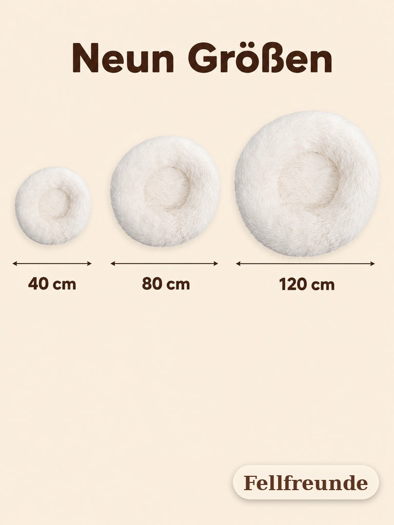 Plüsch-Hundebett in drei Größen: 40 cm, 80 cm und 120 cm (6)